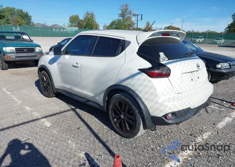 2015 Nissan Juke Sl из США, поврежденный, VIN JN8AF5MV5FT551865